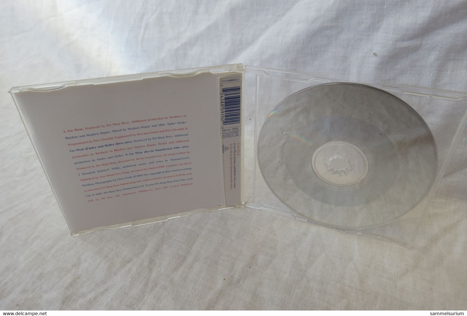 CD "Pet Shop Boys" Go West - Collectors