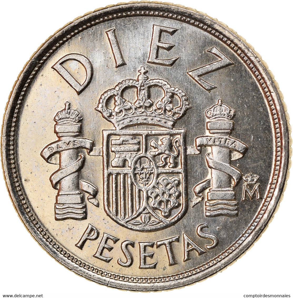 Monnaie, Espagne, Juan Carlos I, 10 Pesetas, 1983, Madrid, SUP, Copper-nickel - 10 Pesetas