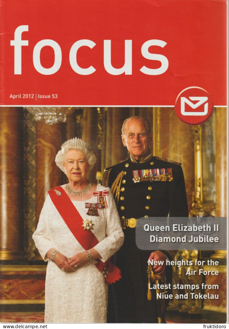 New Zealand Philatelic Magazine Focus 53, 55, 56, 66, 68, 71 Armistice Royal Wedding Maui & The Fish Edmund Hillary - Colecciones & Series