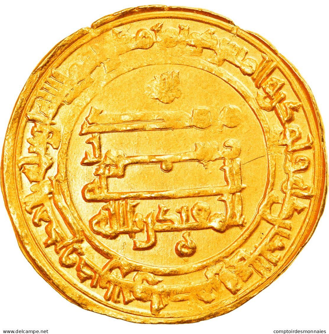 Monnaie, Abbasid Caliphate, Al-Muqtadir, Dinar, AH 302 (914/915), Madinat - Islamische Münzen