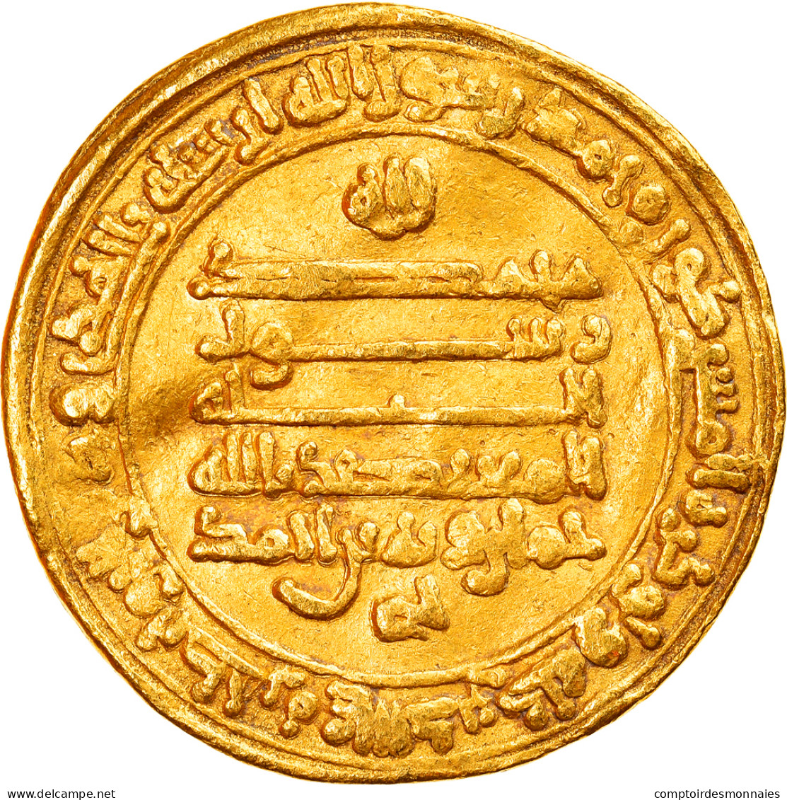 Monnaie, Tulunids, Khumarawayh B. Ahmad, Dinar, AH 281 (894/895), Misr, TTB+, Or - Islamische Münzen