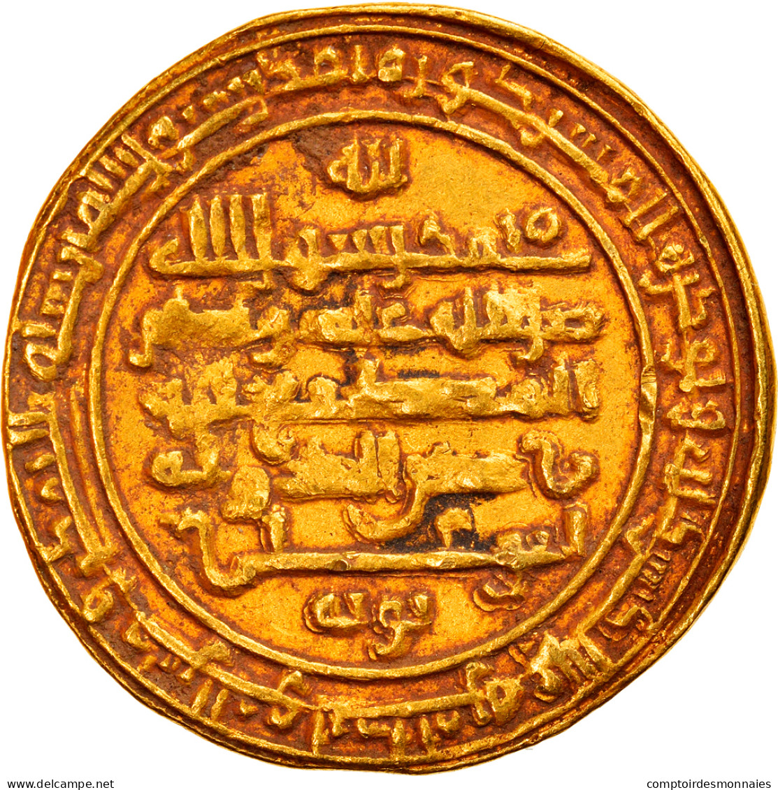 Monnaie, Buwayhid, Mu'izz Al-Dawla, Dinar, AH 352 (962/963), Madinat Al-Salam - Islamische Münzen