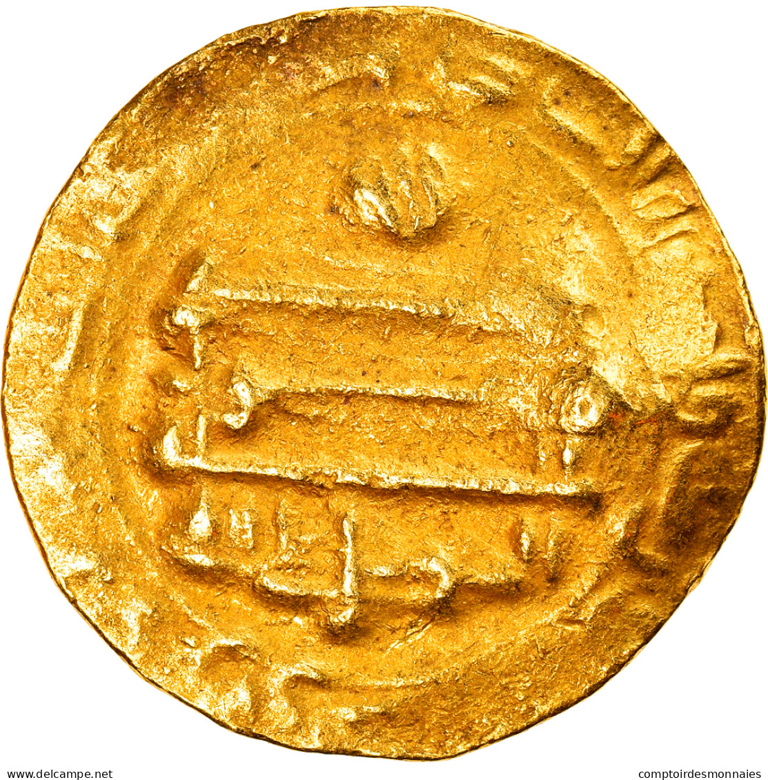 Monnaie, Abbasid Caliphate, Al-Mu'tasim, Dinar, AH 223 (837/838), Misr, TB+, Or - Islamische Münzen