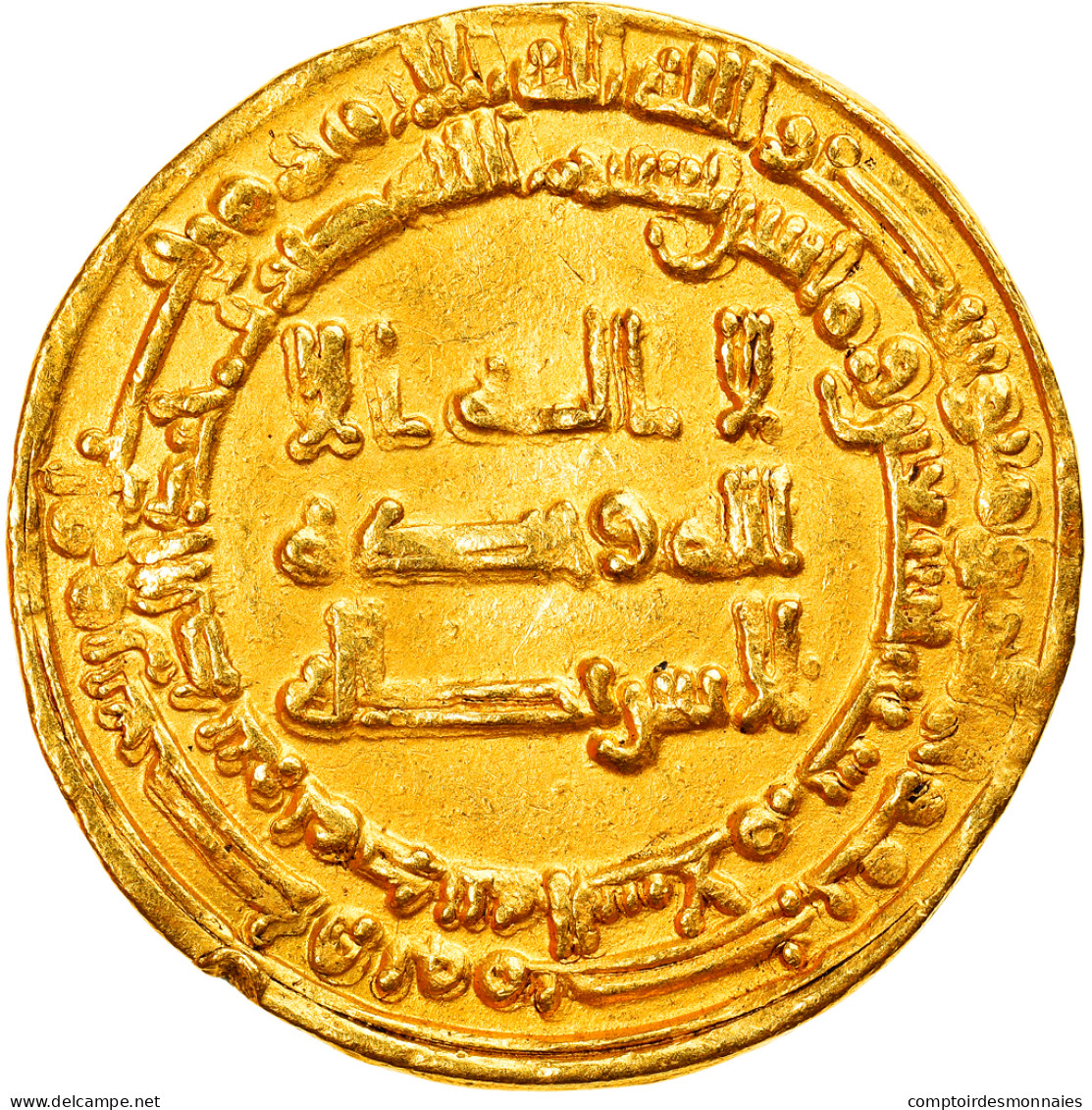 Monnaie, Abbasid Caliphate, Al-Muktafi, Dinar, AH 290 (901/902), Madinat - Islamische Münzen