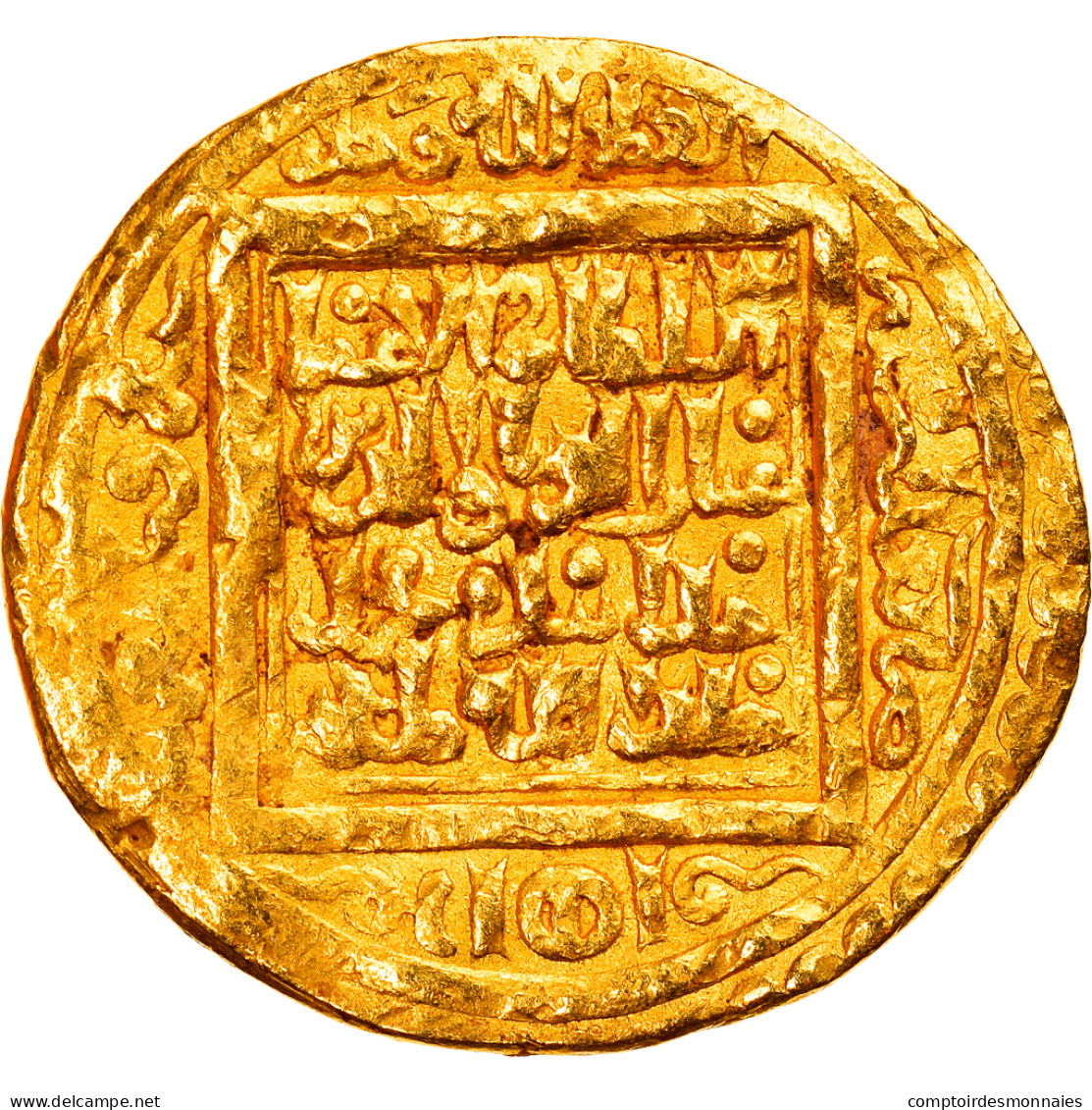 Monnaie, Ilkhan, Uljaytu, Dinar, AH 704 (1304/05), Baghdad, TTB, Or - Islamische Münzen