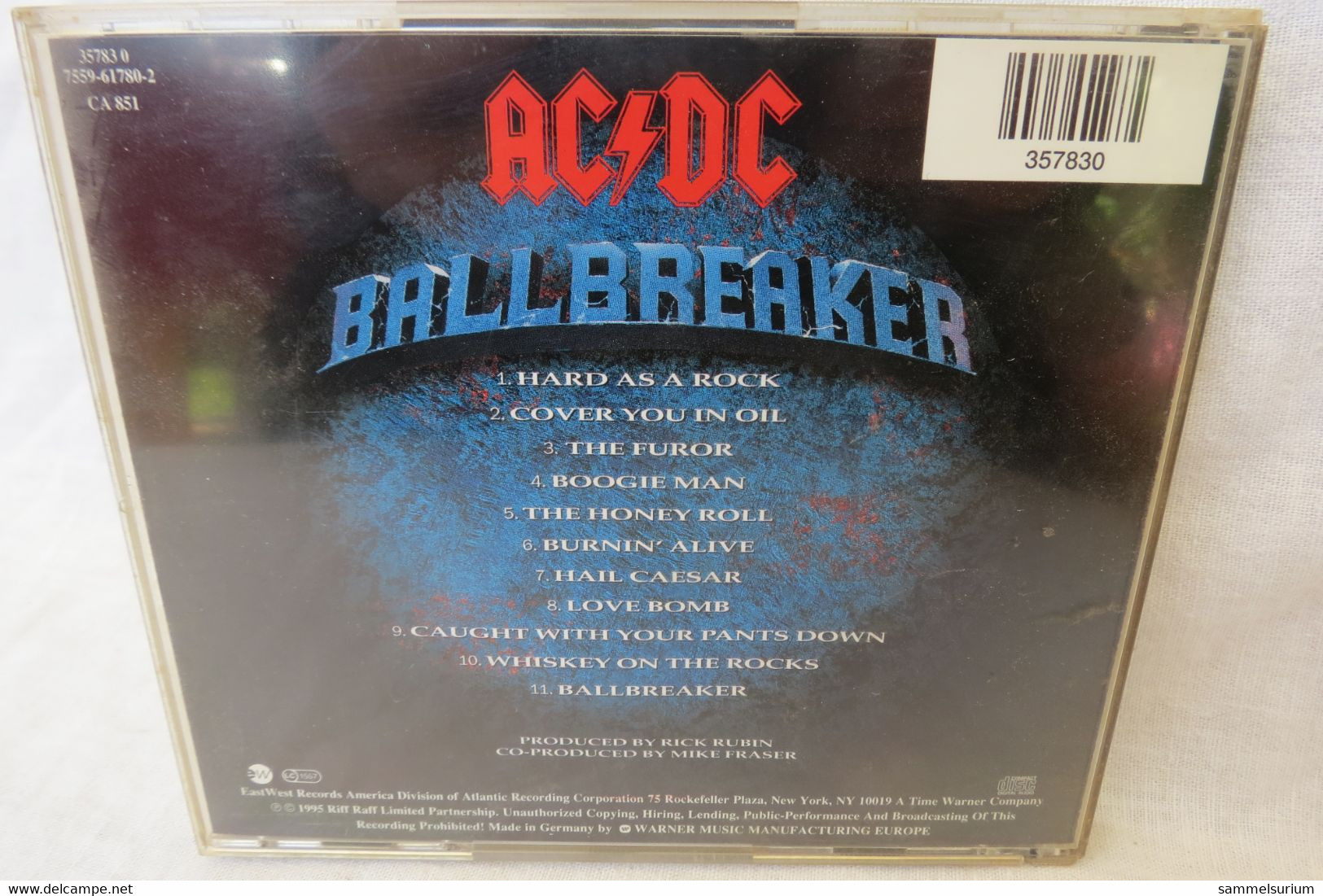 CD "ACDC" Ballbreaker - Hard Rock & Metal