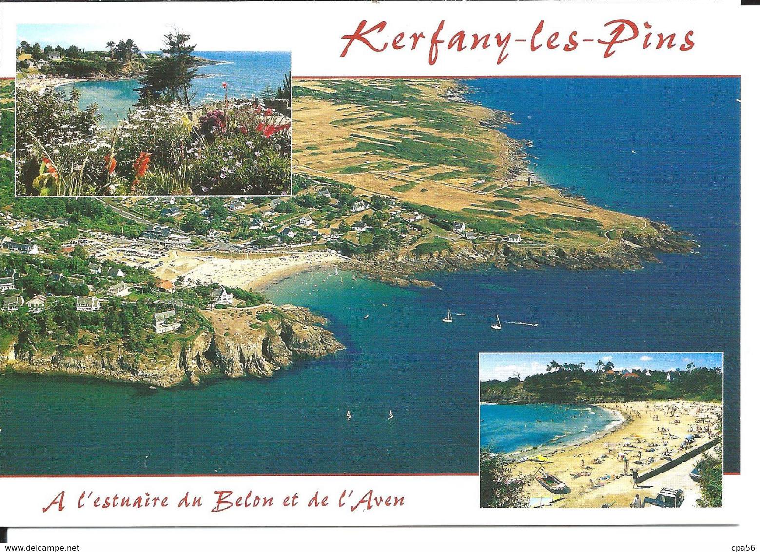 KERFANY Les Pins En MOËLAN - Vue Aérienne N°10139 YCA Caoudal éd. - Moëlan-sur-Mer