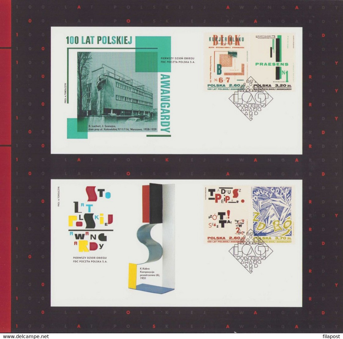 Poland 2017 Booklet / Polish Avant - Garde, Avantgarde, Vanguard, Covers Of Magazines, Art / With Block MNH** - Postzegelboekjes