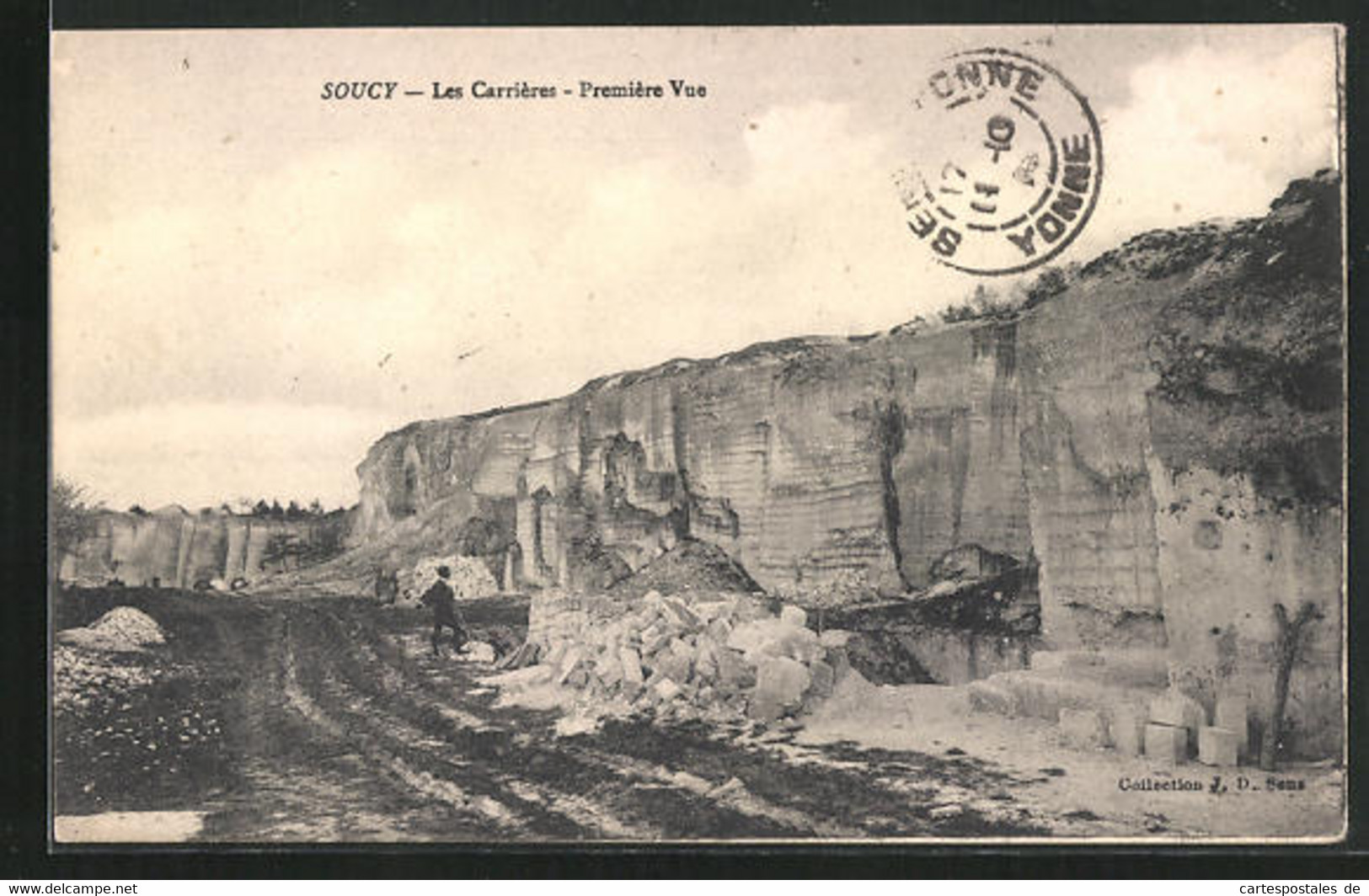 CPA Soucy, Les Carrieres, Premiere Vue, Im Carrière - Soucy