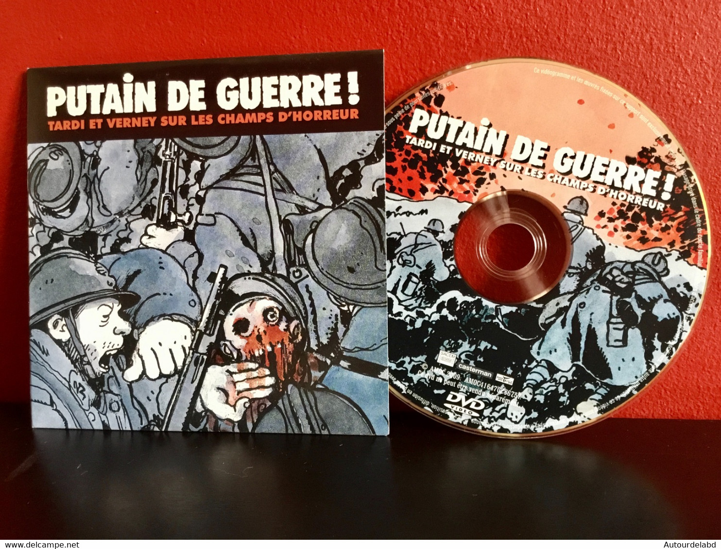 TARDI Et VERNEY Sur Les Champs D'horreur " Putain De Guerre " - DVD De 52 Min - Video En DVD