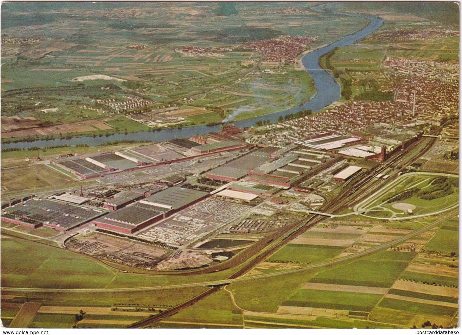 Opel-Werk Rüsselsheim - & Air View, Industry - Rüsselsheim