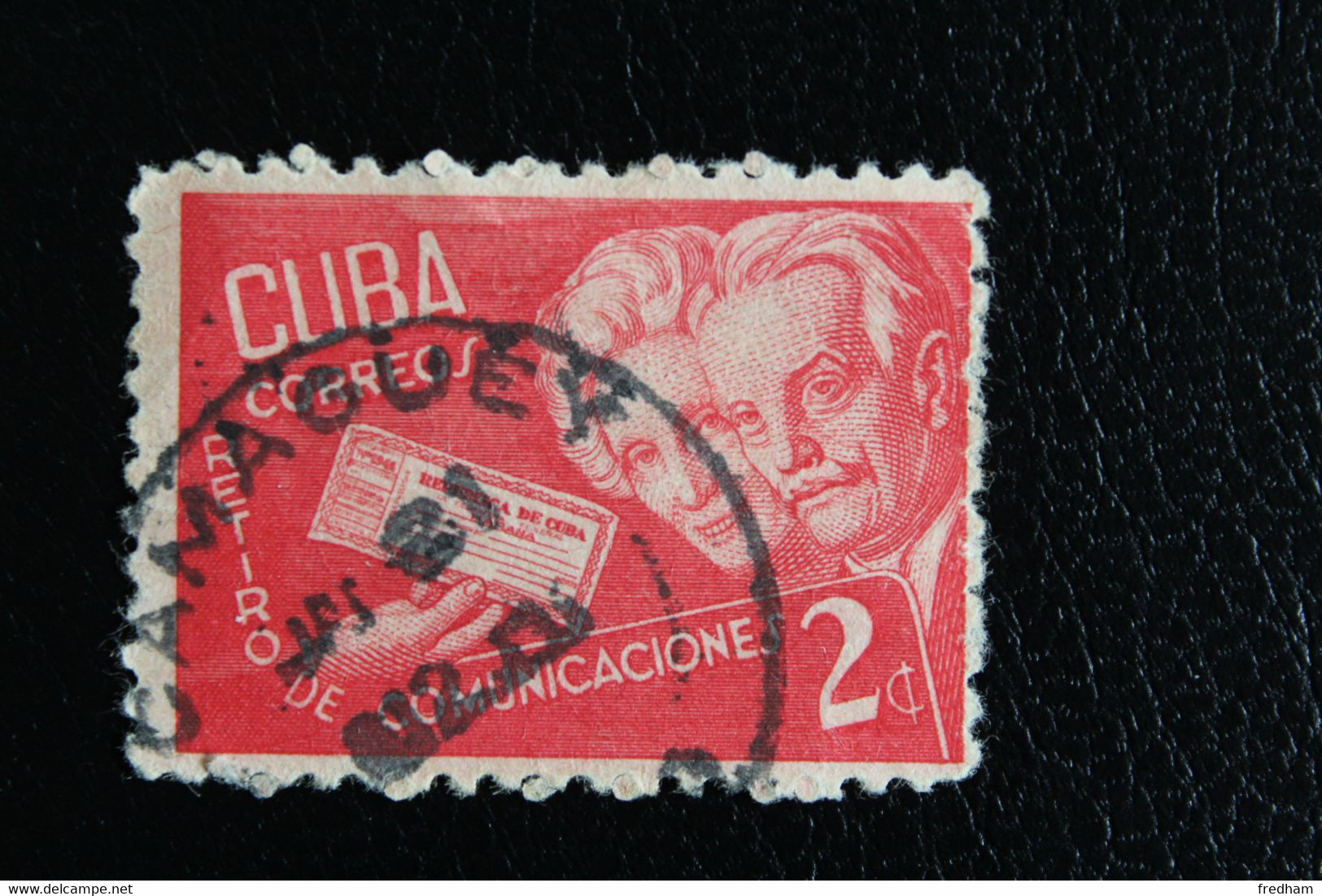 1945 CUBA  Y&T 293B SG CU 487  2C THEME AGES ANCIENS OBLITERE B/TB.. - Usati