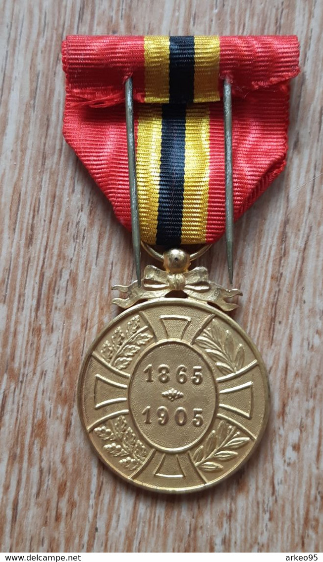 Médaille Commémorative De Léopold II De Belgique - België