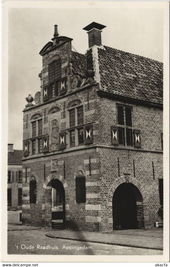 CPA AK APPINGEDAM Oude Raadhuis NETHERLANDS (728352) - Appingedam