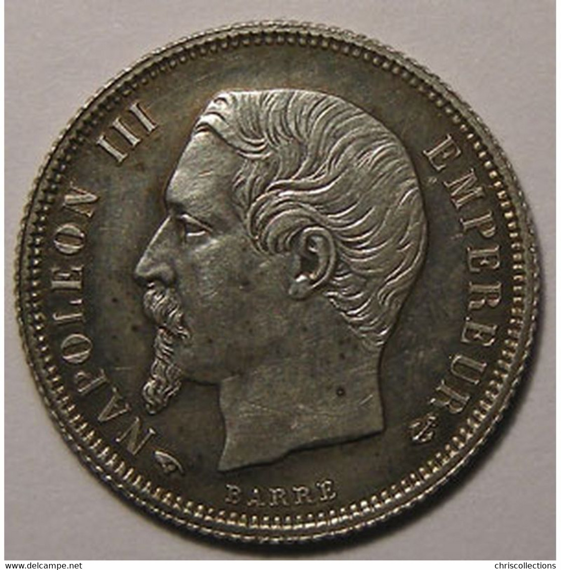 Monnaie Française, Napoléon III, 50 Centimes 1858 A SUP, Gadoury: 414 - 50 Centimes