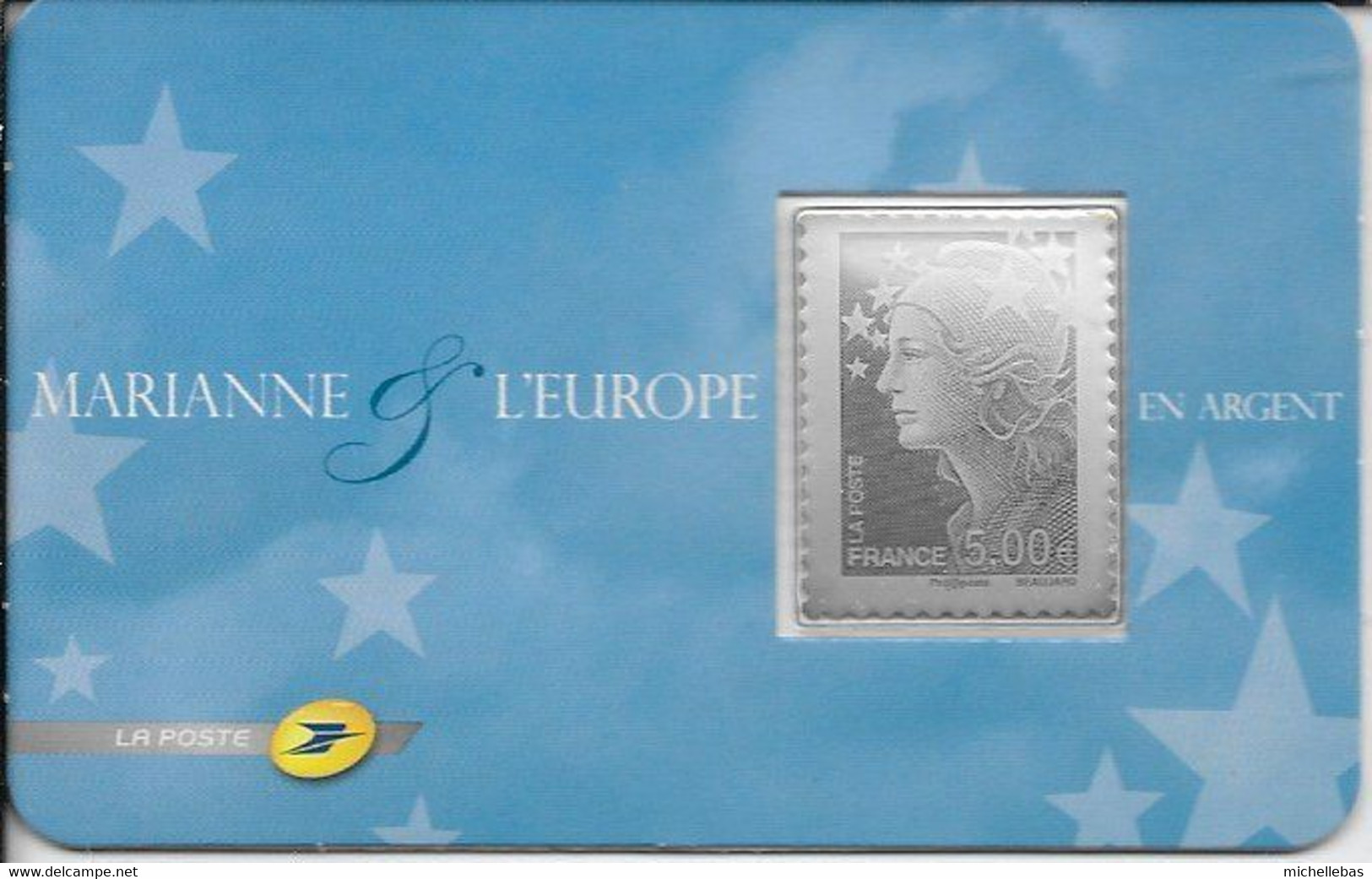 MARIANNE DE BEAUJAR - ARGENT - 5€ - Andere & Zonder Classificatie