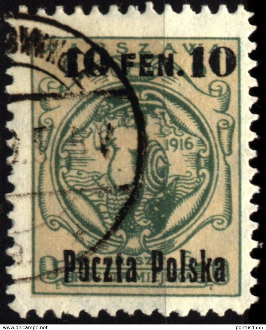 Poland 1918 Fi 3 Monument Series - Usados