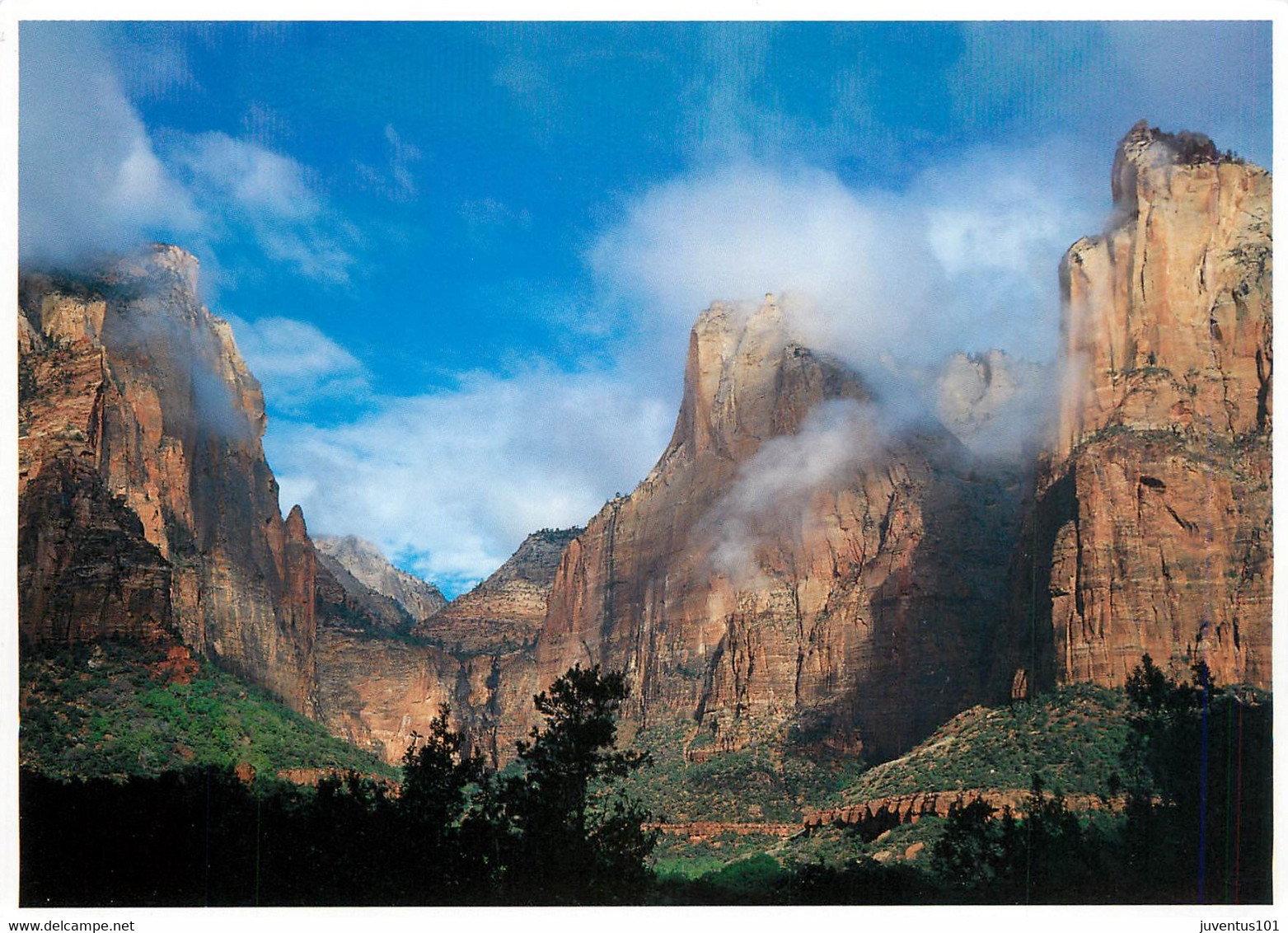 CPSM Zion National Park-Zion Canyon Scenic       L636 - Zion