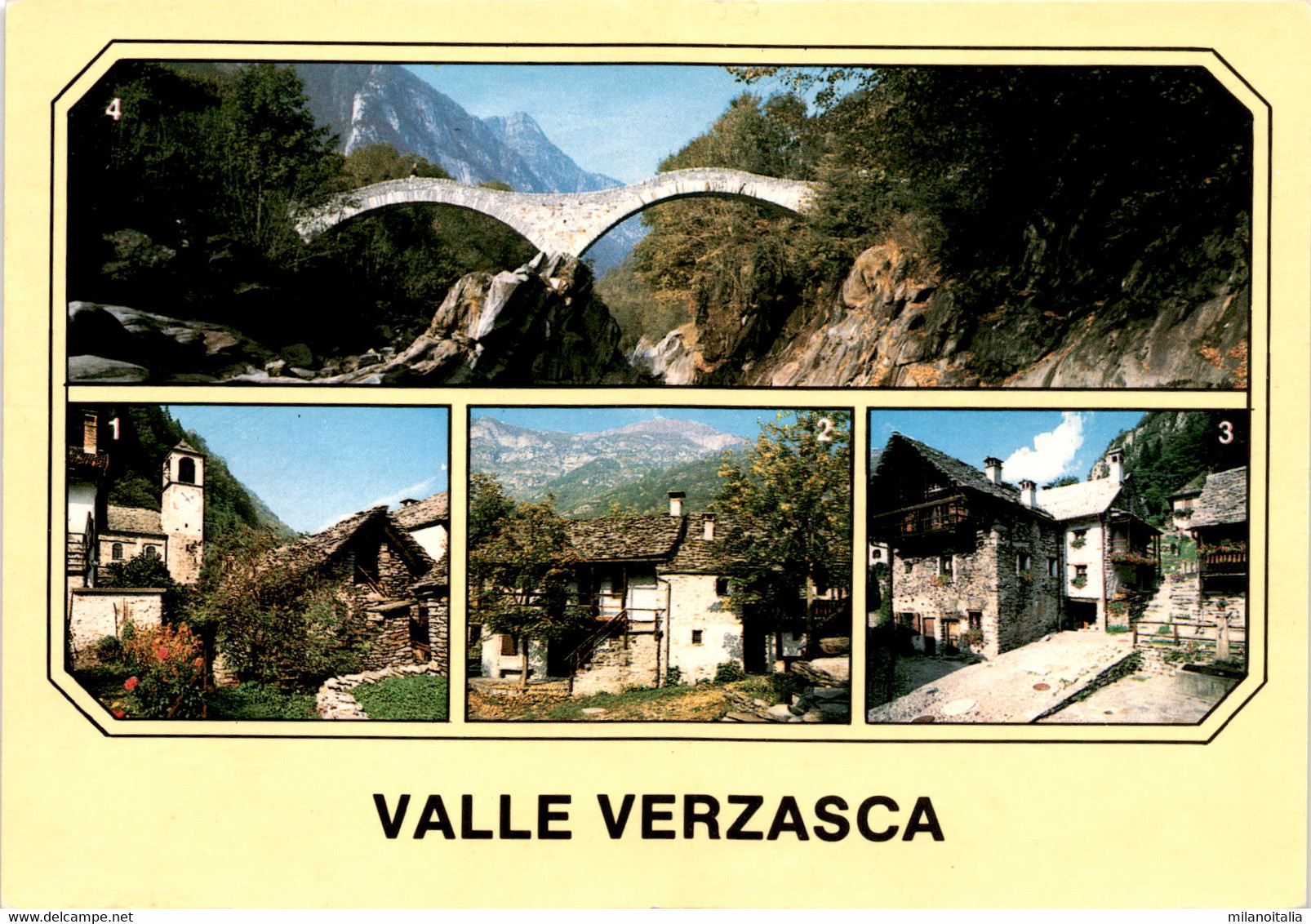 Valle Verzasca - 4 Bilder (1382) * 10. 9. 1992 - Verzasca