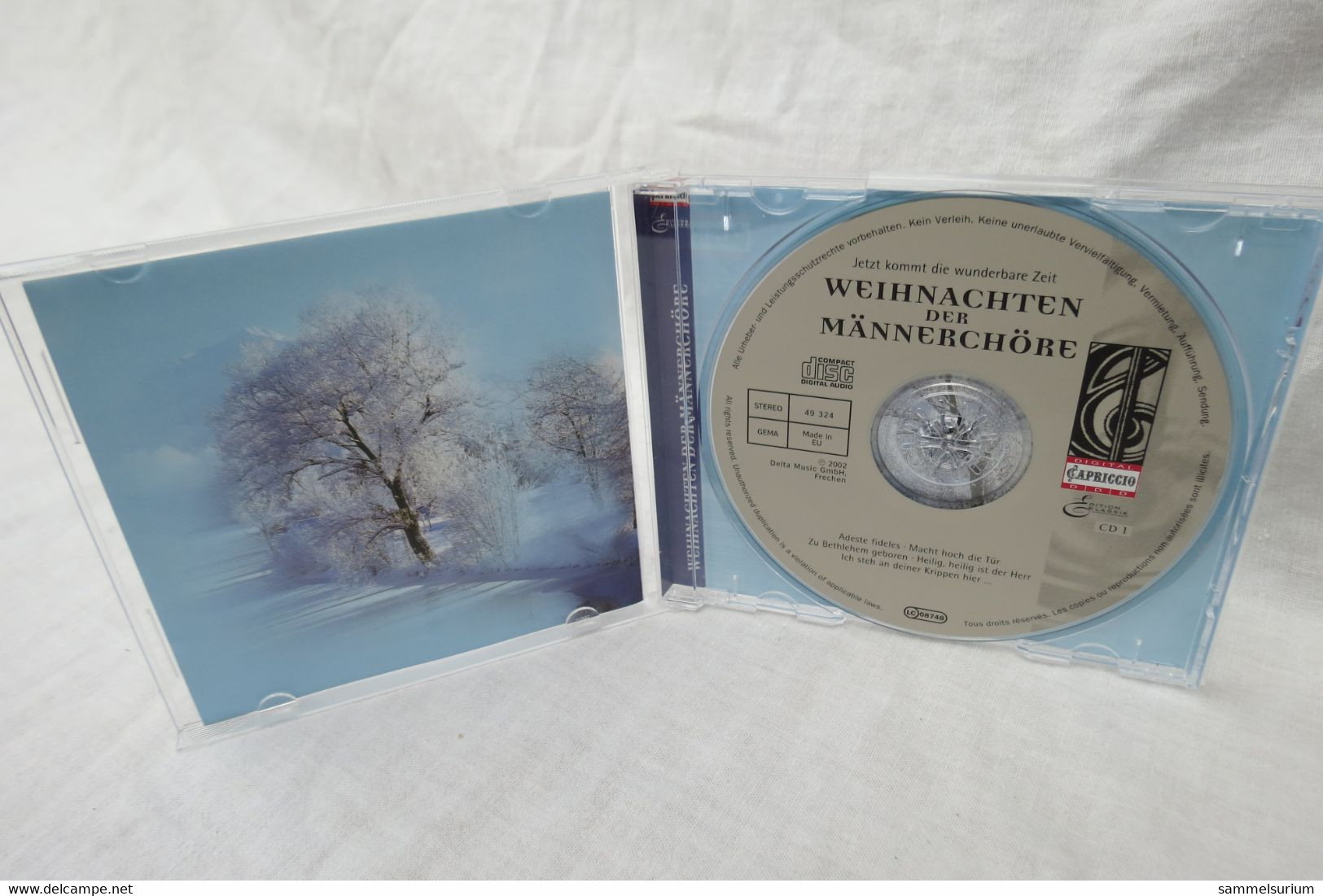 CD "Weihnachten Der Männerchöre" Jetzt Kommt Die Wunderbare Zeit - Kerstmuziek