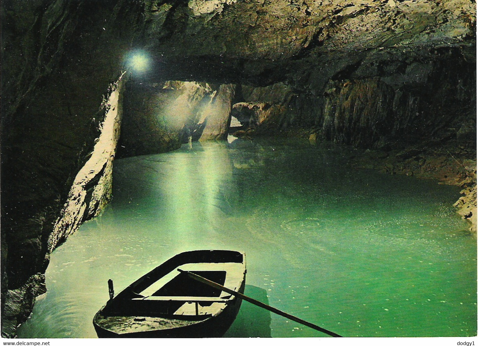 UNDERGROUND LAKE AT ST. LEONARD, VALAIS, SWITZERLAND. UNUSED POSTCARD Ae3 - Saint-Léonard