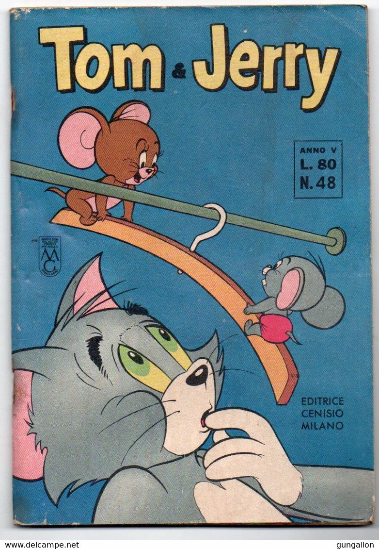 Tom & Jerry (Cenisio 1964) I° Serie  N. 48 - Humor