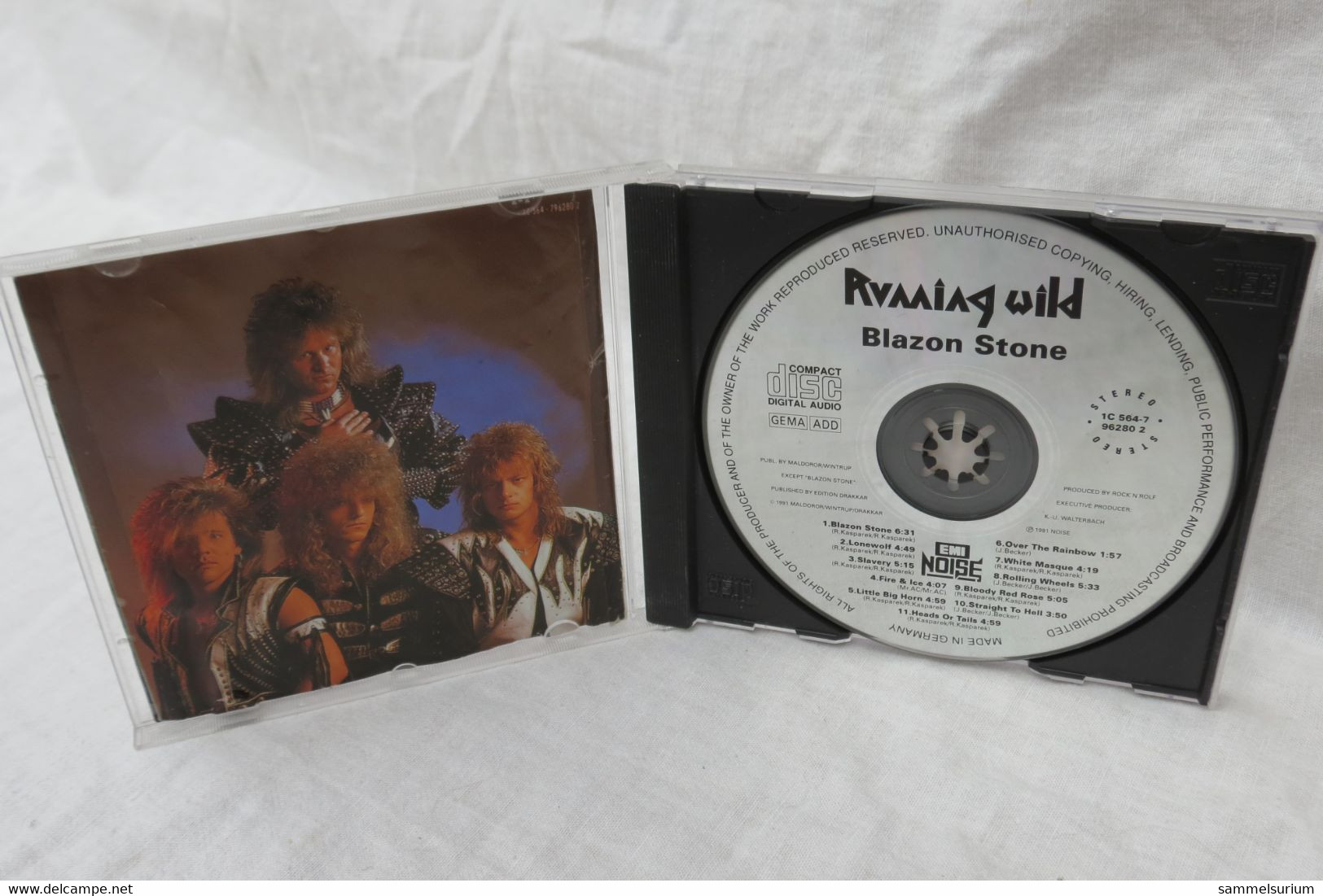 CD "Running Wild" Blazon Stone - Hard Rock En Metal