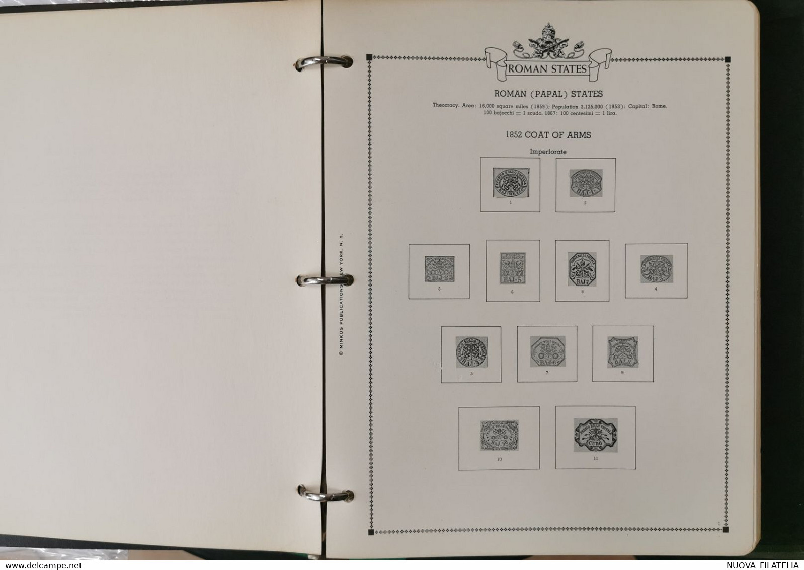 VATICANO 1852-1968 MINKUS PUBLICATIONS - Postzegeldozen