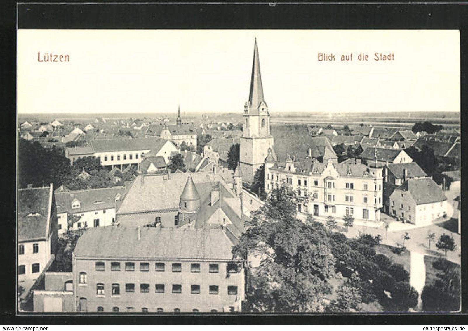 AK Lützen, Blick Auf Die Stadt - Lützen