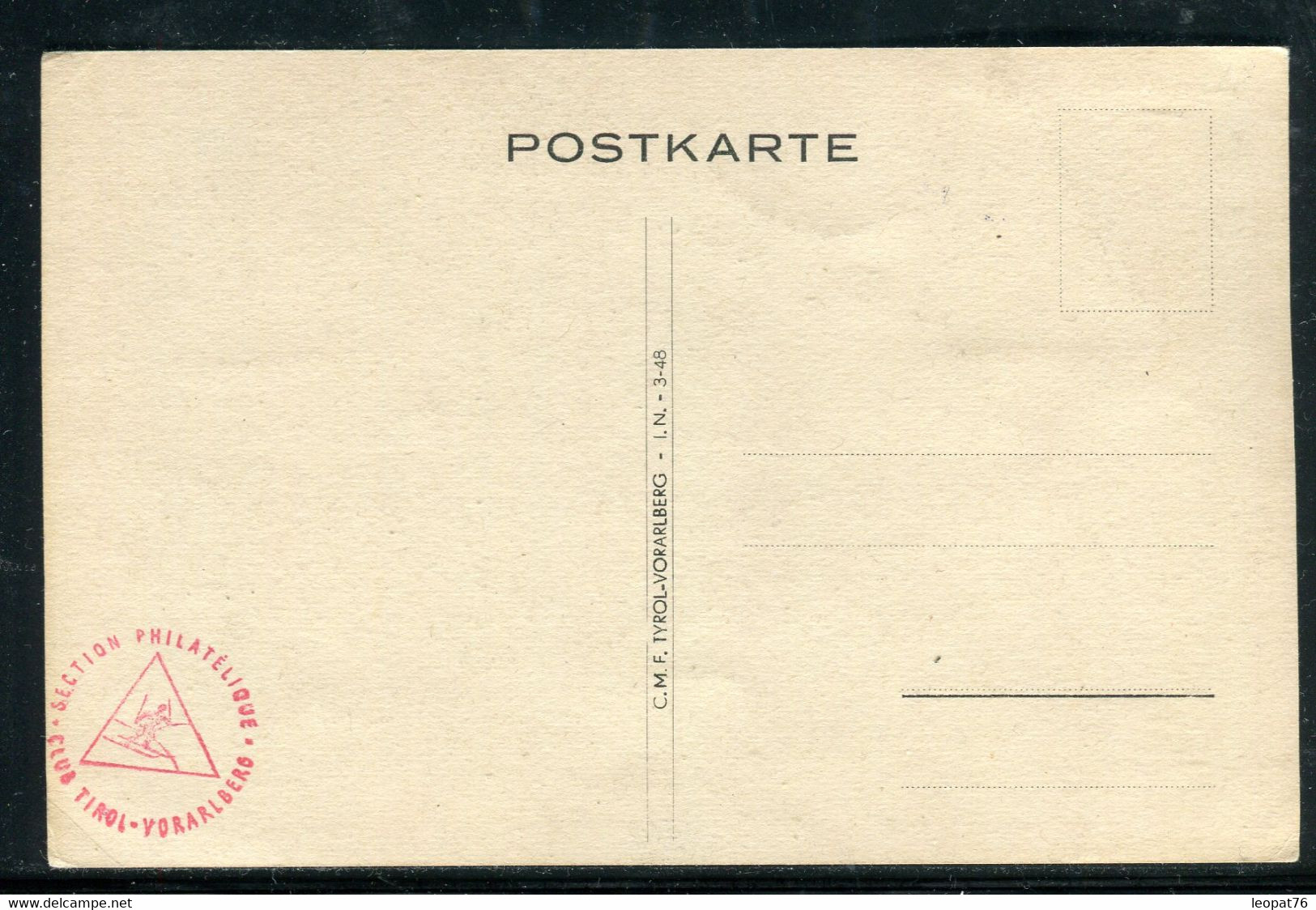 Autriche - Carte Maximum 1948 - Jeux Olympiques D'Hiver - Réf M32 - Maximum Cards