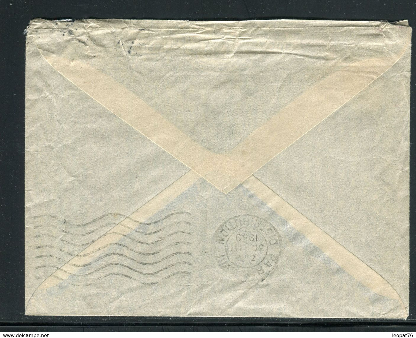 Nouvelle Zélande - Enveloppe De Khandallah Pour La France En 1939 - M 79 - Lettres & Documents