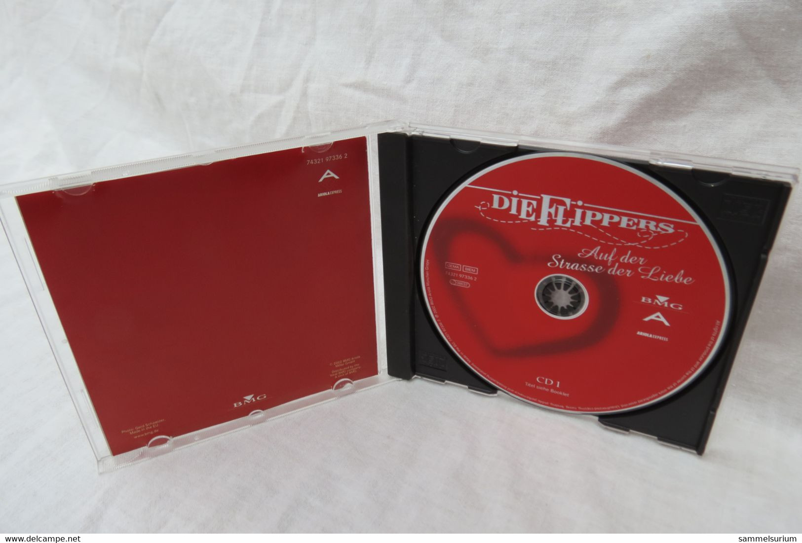 CD "Die Flippers" CD 1 Auf Der Strasse Der Liebe - Other - German Music