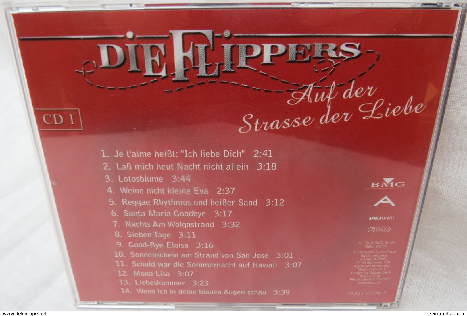 CD "Die Flippers" CD 1 Auf Der Strasse Der Liebe - Other - German Music