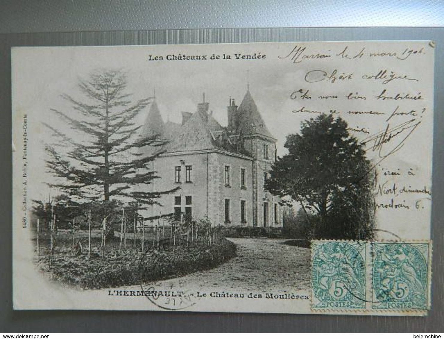 L'HERMENAULT                                    LE CHATEAU DES MOULIERES - L'Hermenault