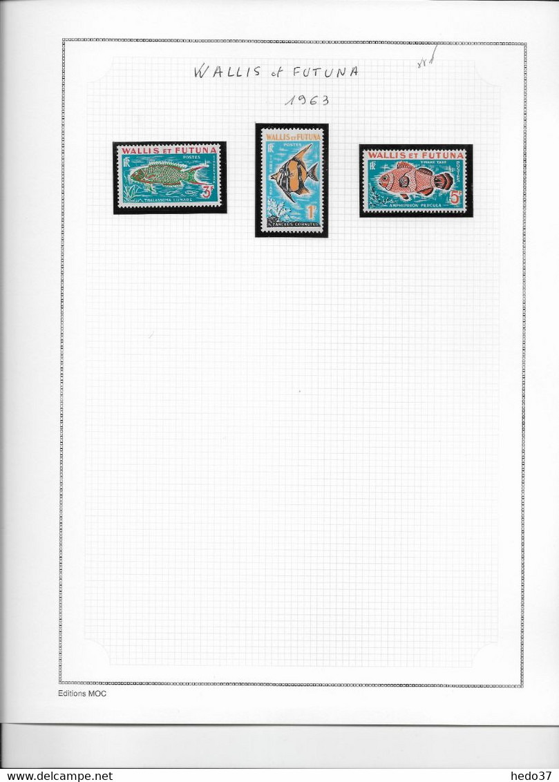 Wallis Et Futuna Taxe - Collection Vendue Page Par Page - Neufs ** Sans  Charnière - TB - Timbres-taxe