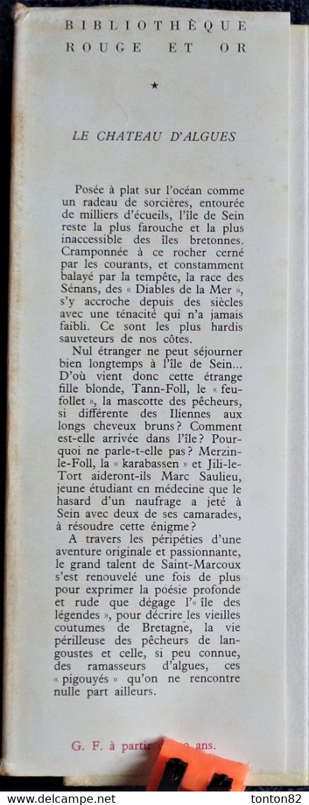 Saint-Marcoux - Le Château D' Algues - Bibliothèque Rouge Et Or - 1957 ) . - Bibliothèque Rouge Et Or