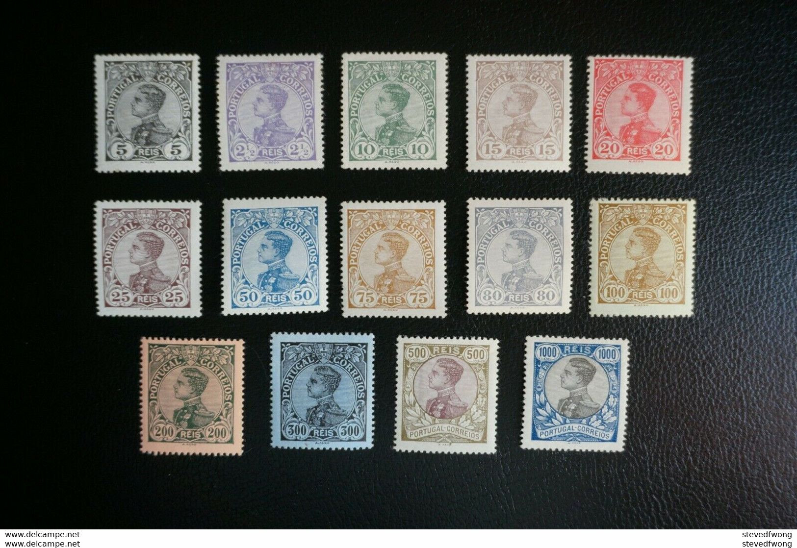 (T4) Portugal 1910 D. Manuel II Good Set - Af. 156/169 (MH) - Sonstige & Ohne Zuordnung