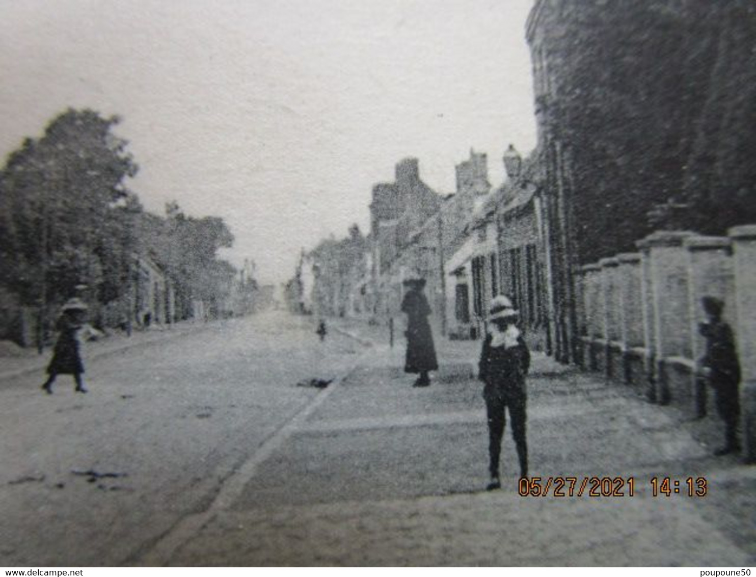 CPA 62 Pas De Calais  OYE PLAGE Prés Calais - La Grande Route Nationale  édit. Lecerf Werder Gravelines 1922 - Oye Plage