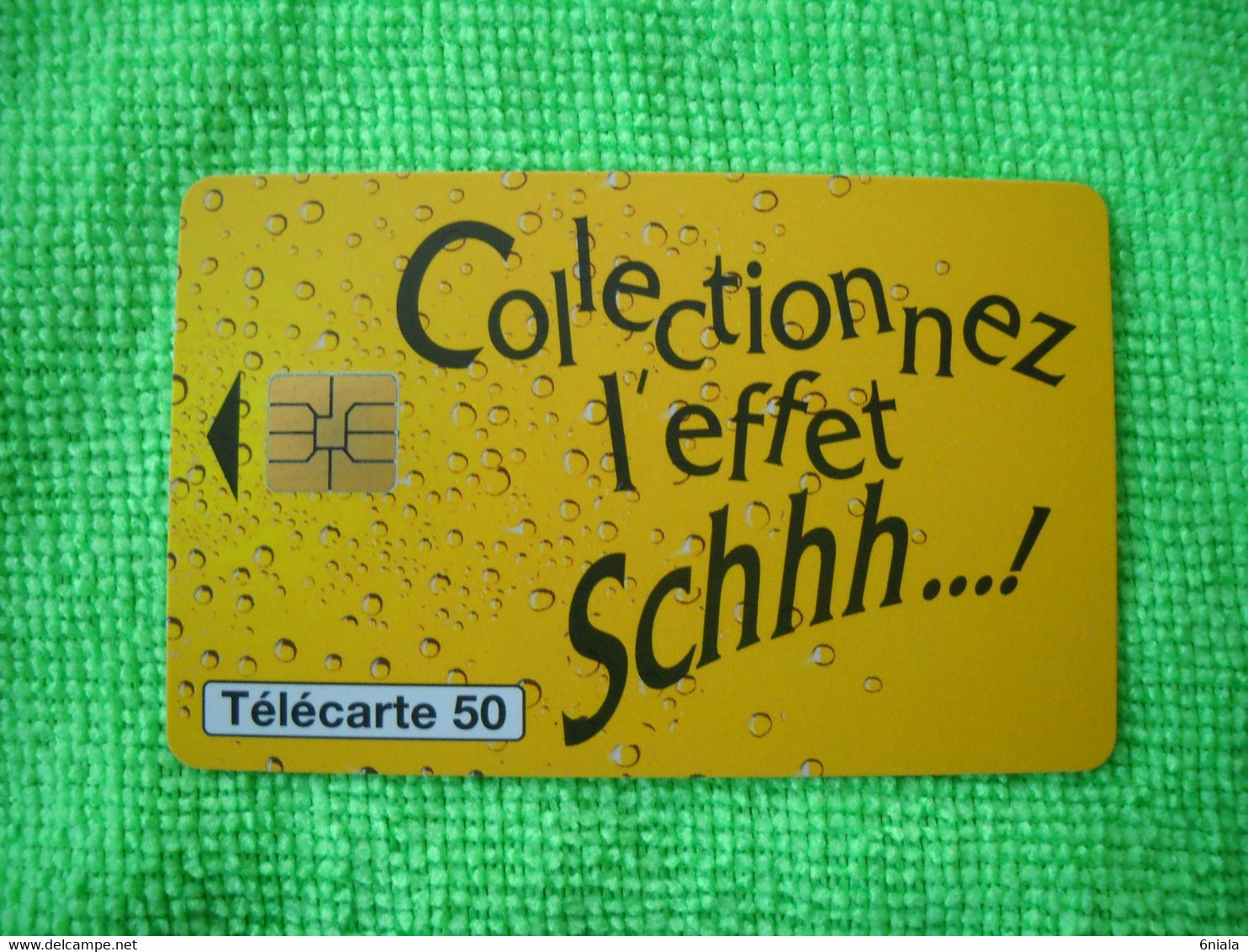 7077 Télécarte Collection Boisson Collectionnez  SCHWEPPES     50u  ( Recto Verso)  Carte Téléphonique - Food