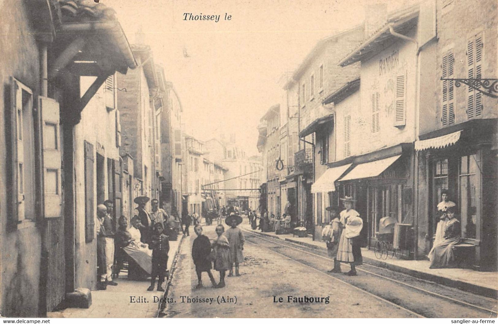 CPA 01 THOISSEY LE FAUBOURG - Ohne Zuordnung