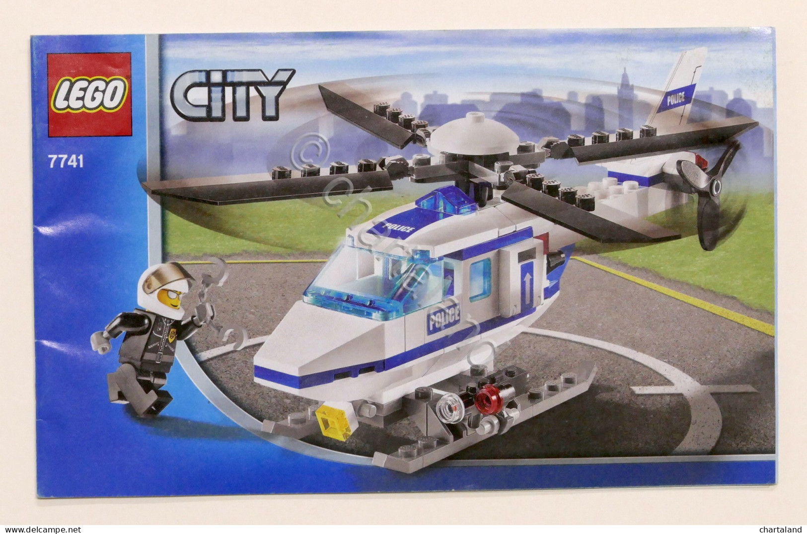 LEGO City - Manuale Istruzioni 7741 - Elicottero Polizia - Non Classés