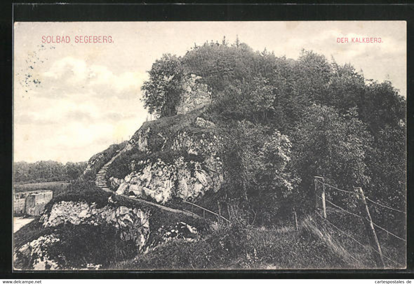 AK Segeberg, Blick Zum Kalkberg - Bad Segeberg