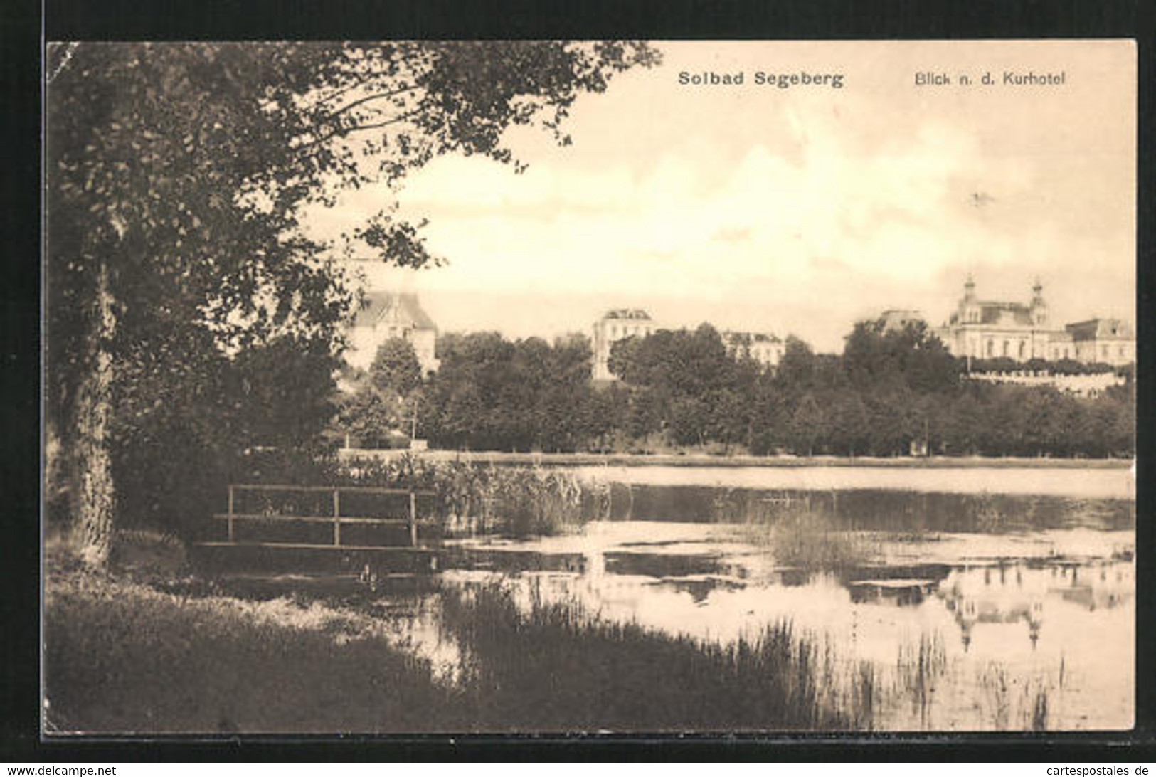 AK Segeberg, Blick Zum Kurhotel - Bad Segeberg