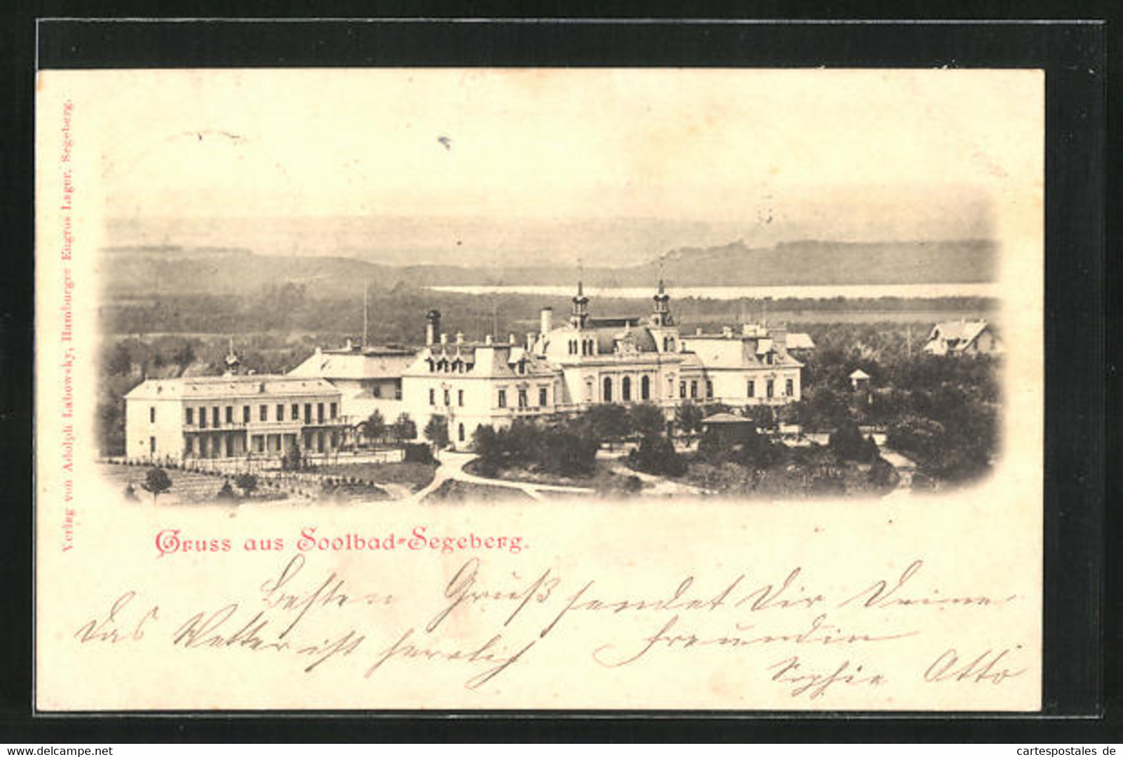 AK Segeberg, Blick Auf Kurhaus Und Logierhaus - Bad Segeberg