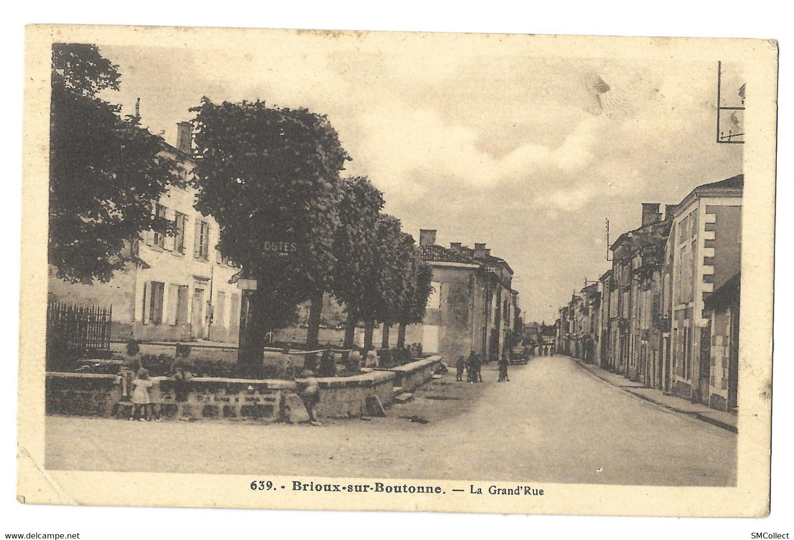 Brioux Sur Boutonne, La Grand Rue (7307) - Brioux Sur Boutonne