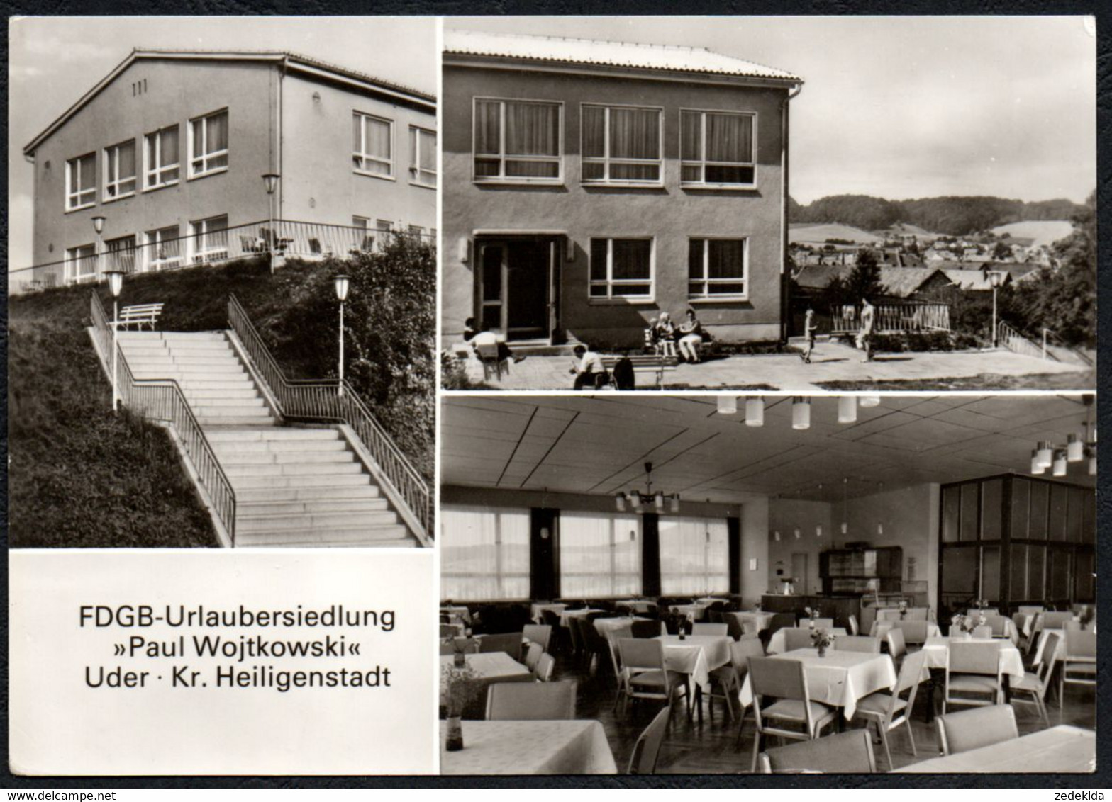 F2298 - Uder Kr. Heiligenstadt FDGB Heim Paul Wojtkowski - Verlag Bild Und Heimat Reichenbach - Heiligenstadt