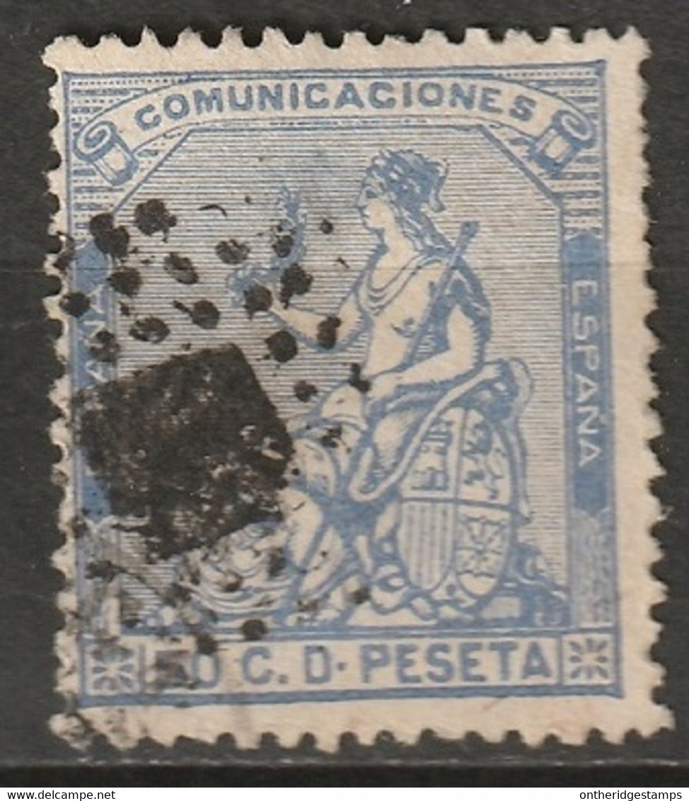 Spain 1873 Sc 197  Used Thin/pinhole - Used Stamps