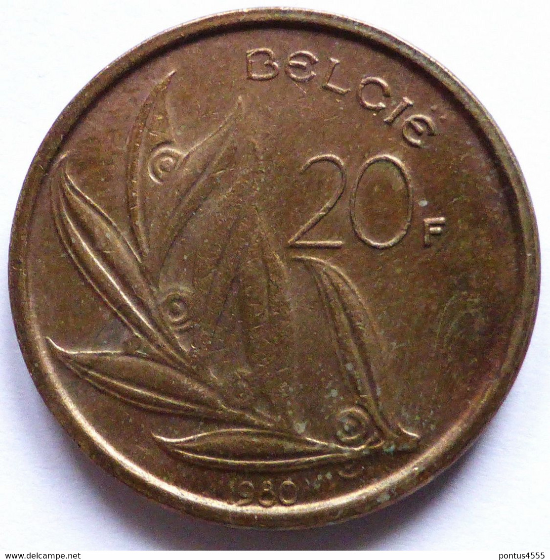 Belgium 1980 - 20 Francs [KM# 159] - 20 Francs