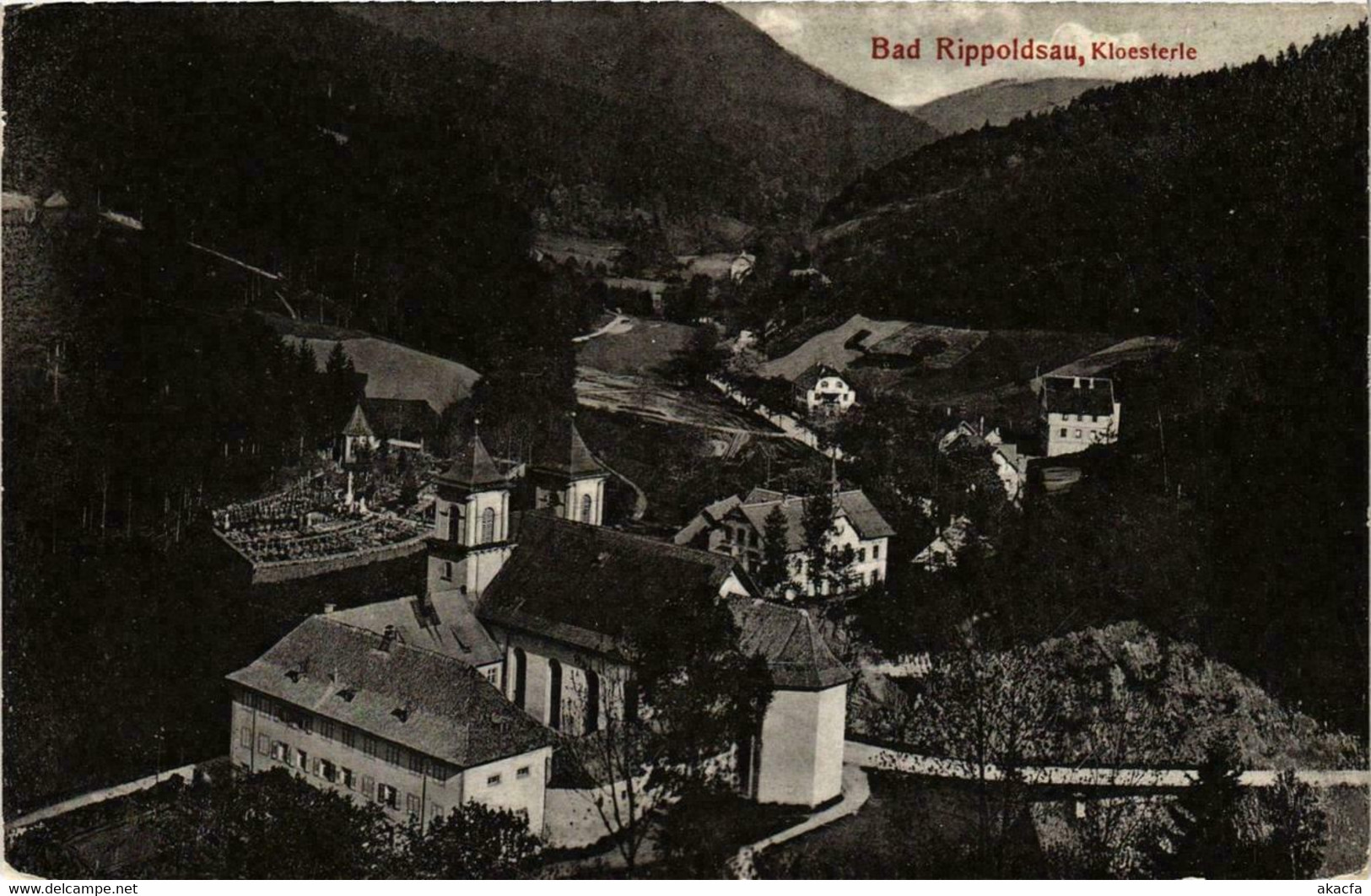 CPA AK Bad Rippoldsau Kloesterle GERMANY (738812) - Bad Rippoldsau - Schapbach