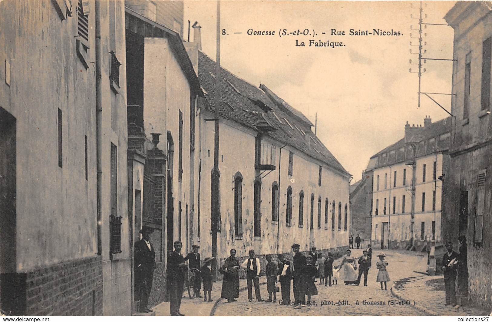 95-GONESSE- RUE SAINT-NICOLAS LA FABRIQUE - Gonesse